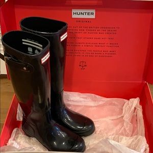 Hunter Orig.Refined HighGloss Waterproof RainBoots